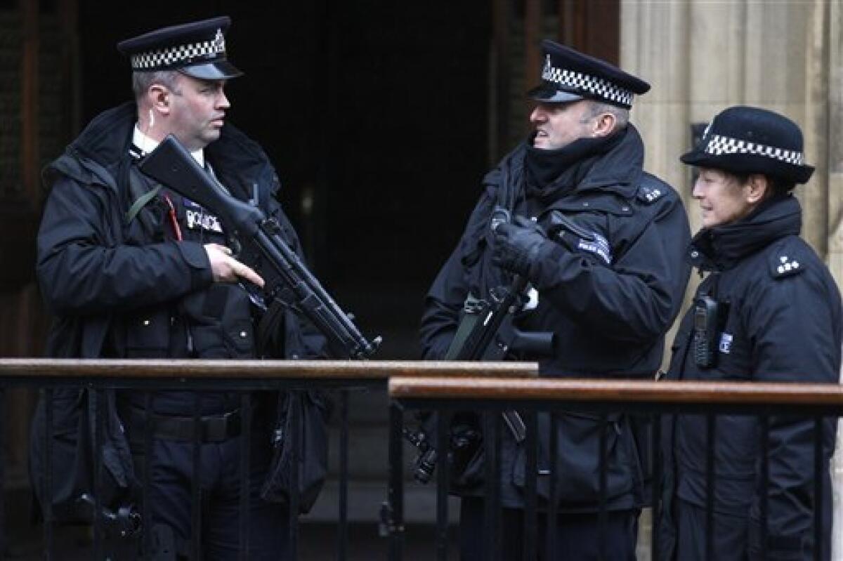 Urban terror threats prompt new UK police training - The San Diego